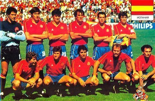 Ретро футболка Испания Spain 1980's