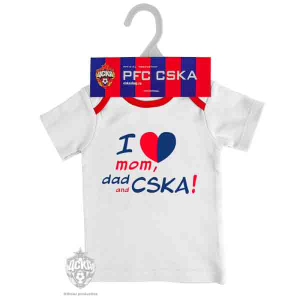 Футболка ЦСКА с коротким рукавом 415020