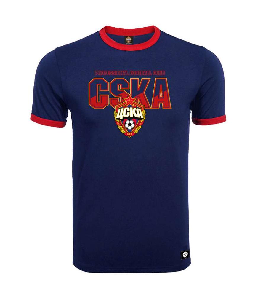 Детская футболка ЦСКА "PROFESSIONAL FOOTBALL CLUB", цвет синий