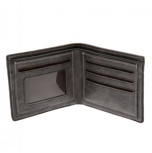   Faux Suede Wallet 818