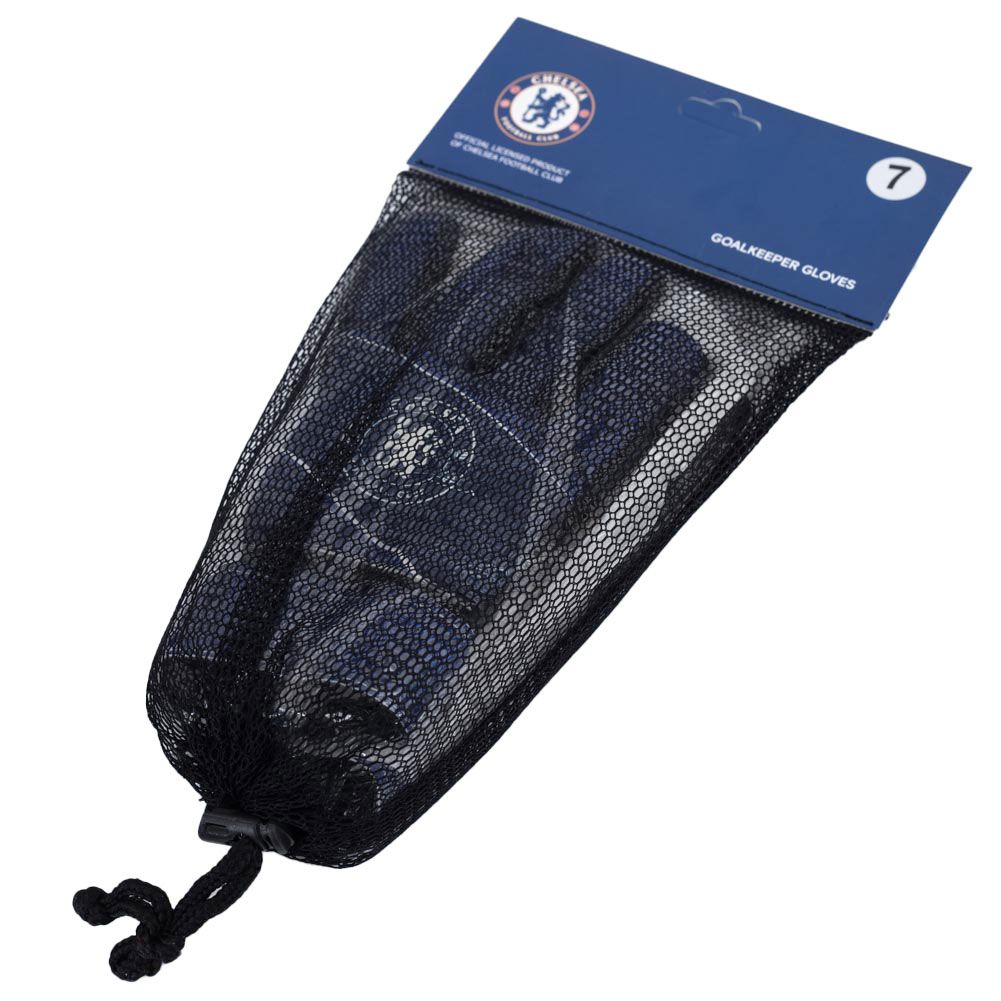 Вратарские перчатки Челси подростковые Fuse Goalkeeper Gloves Yths, 10-12 лет