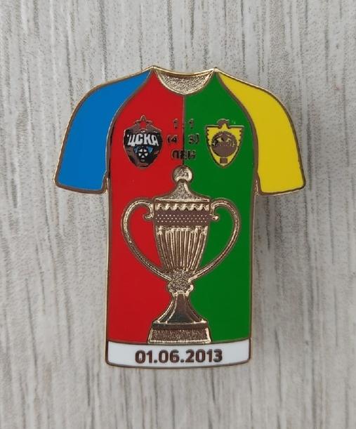 Значок Футболка ЦСКА-Анжи 01.06.2013