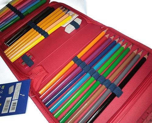 Пенал Барселона Double Filled Pencil Case BST