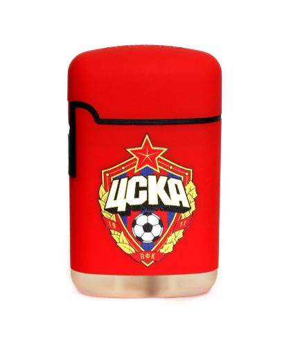 Зажигалка ЦСКА Zenga, цвет красный