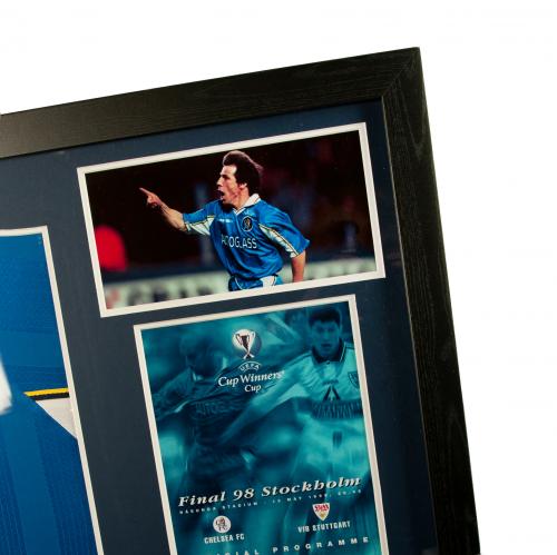 Футболка с автографом Zola Signed Shirt (Framed) Футболка с автографом Zola Signed Shirt (Framed)
