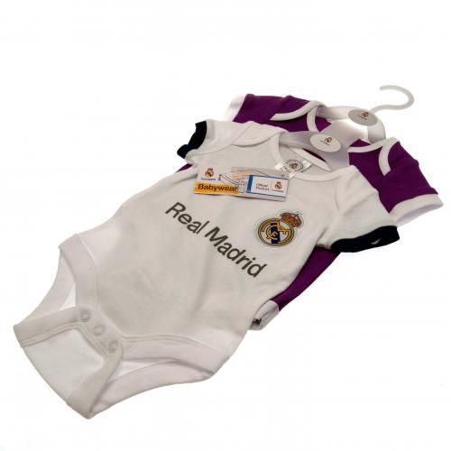 Комплект из 2-х боди Реал Мадрид 2 Pack Bodysuit PL Комплект из 2-х боди Реал Мадрид 2 Pack Bodysuit PL