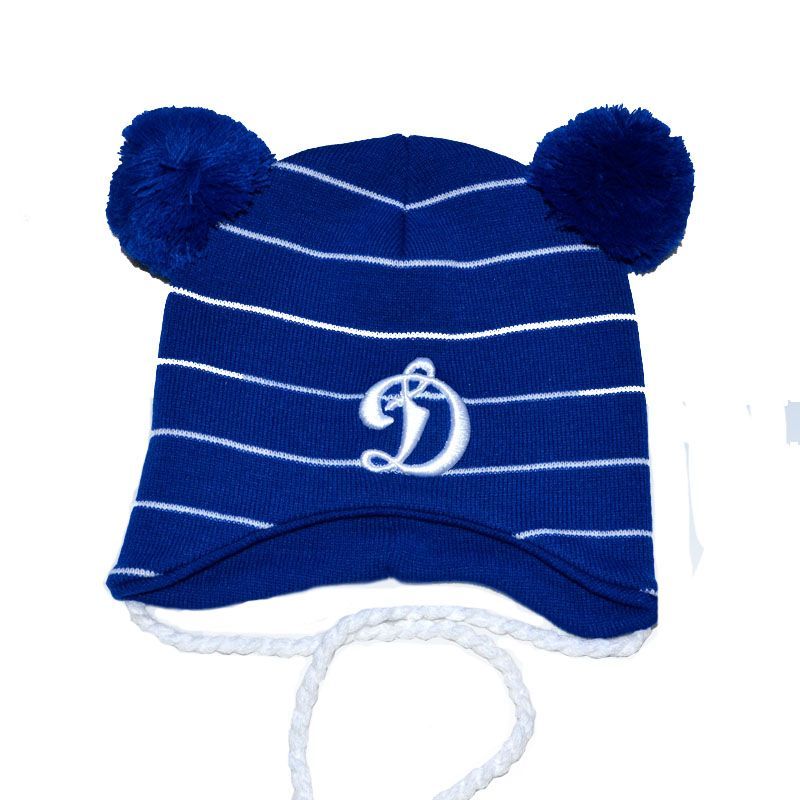 Шапка детская Динамо с объемной вышивкой