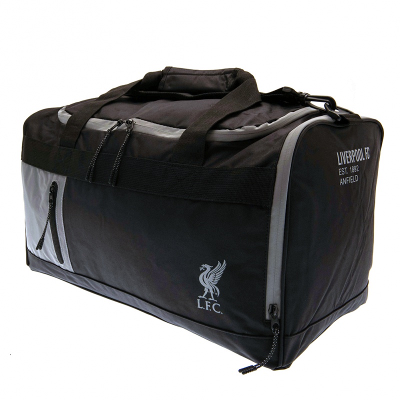    Black & Silver Holdall