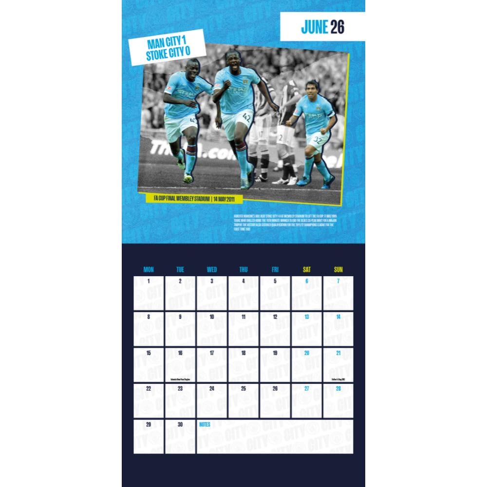 Календарь и ежедневник Манчестер Сити Calendar & Diary Musical Gift Box 2026