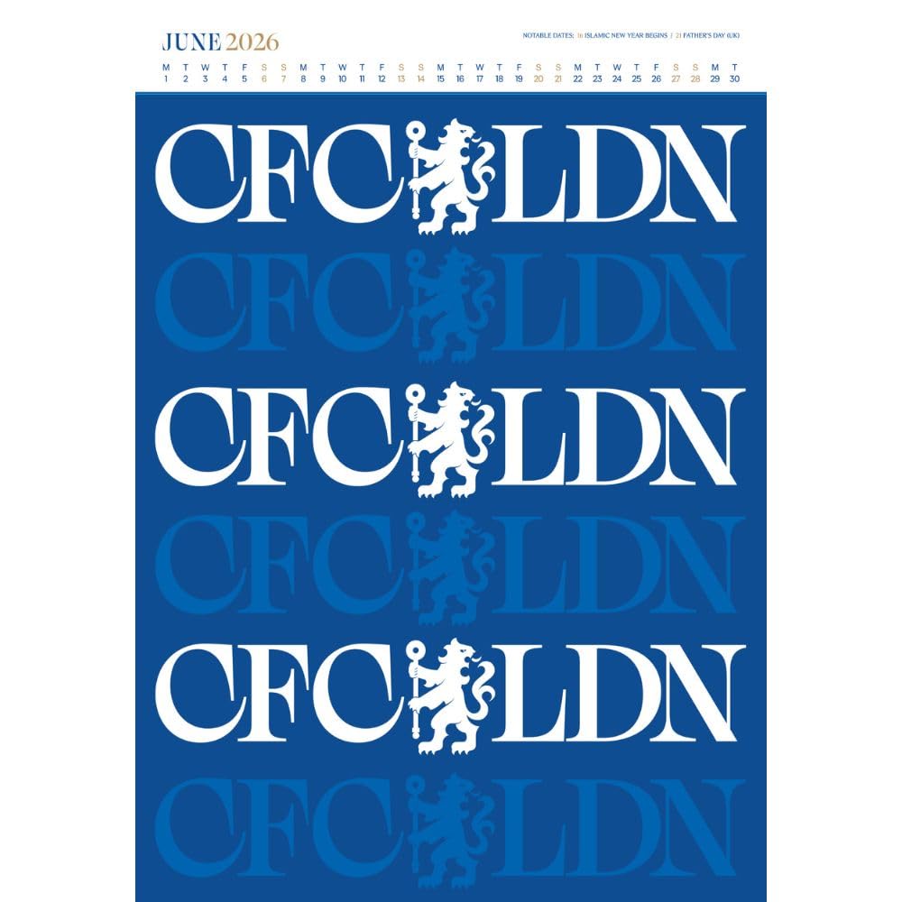 Календарь Челси Deluxe Calendar 2026
