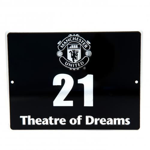 Табличка Манчестер Юнайтед Metal Door Plaque