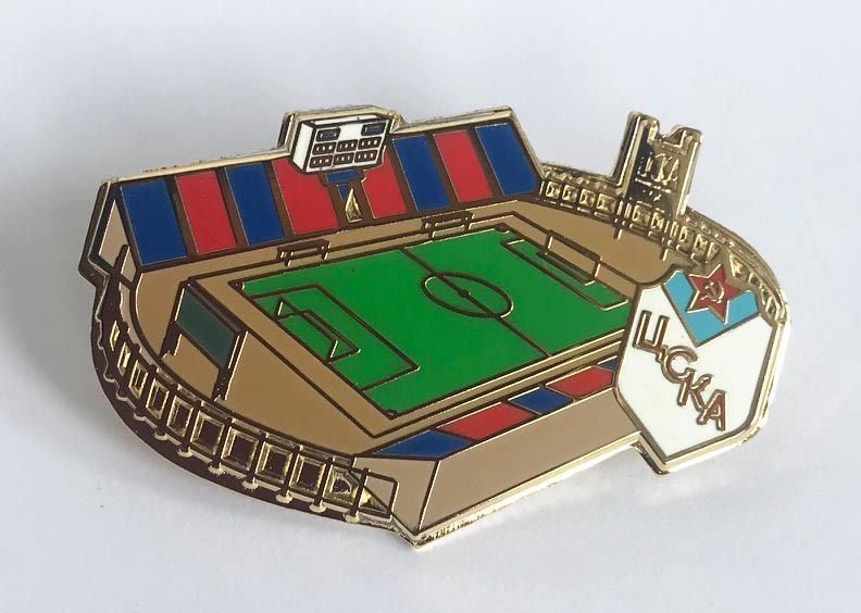 Значок Стадион Песчаное (зол.)