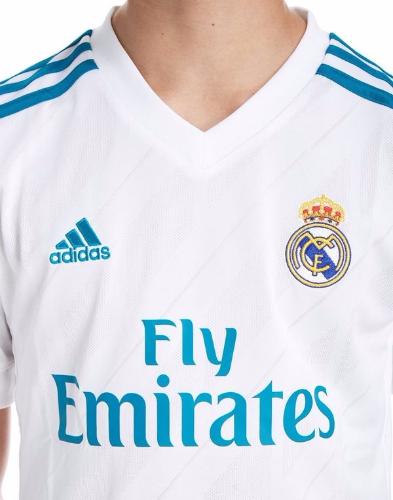 Детская форма Реал Мадрид 2017/2018 домашняя  Детская форма Реал Мадрид 2017/2018 домашняя