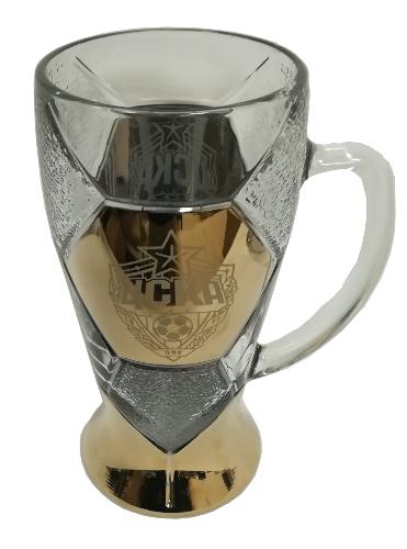 Кружка пивная ЦСКА 0.5 л с напылением