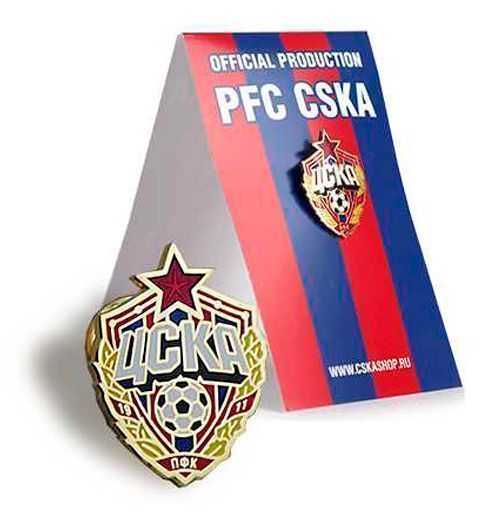 Значок ЦСКА эмблема 23 мм 193058