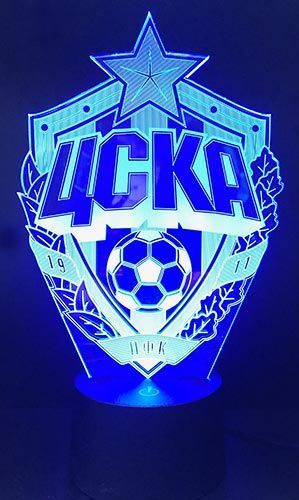 3D светильник ЦСКА