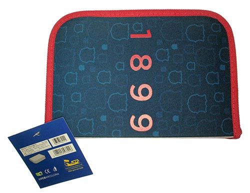 Пенал Барселона Double Filled Pencil Case BST