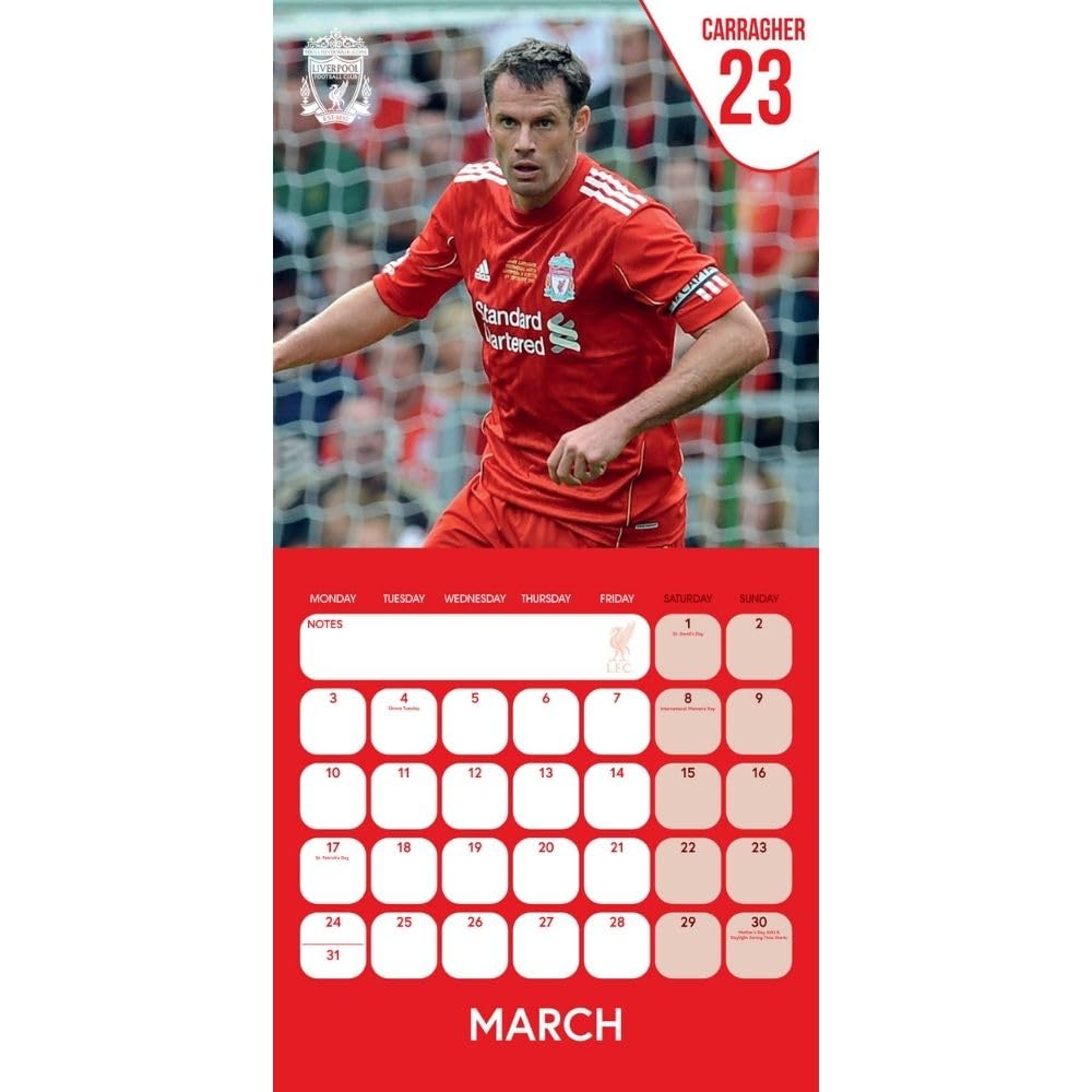 Календарь Ливерпуль Legends Square Calendar 2025 Календарь Ливерпуль Legends Square Calendar 2025