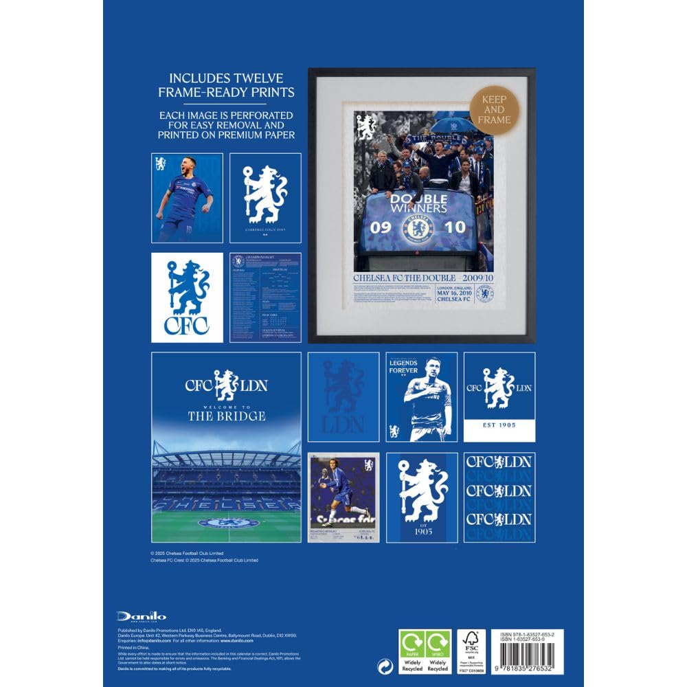 Календарь Челси Deluxe Calendar 2026