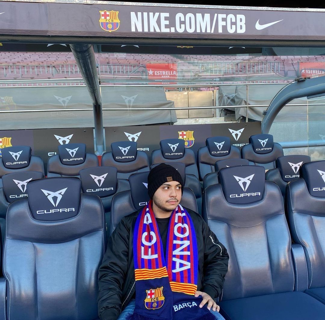 Шарф Барселона 5004BUD17