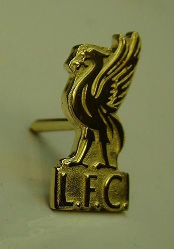 Значок Ливерпуль золото
