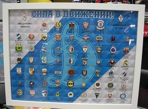 Набор значков Динамо