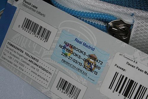 Пенал Реал Мадрид Pencil Case BL