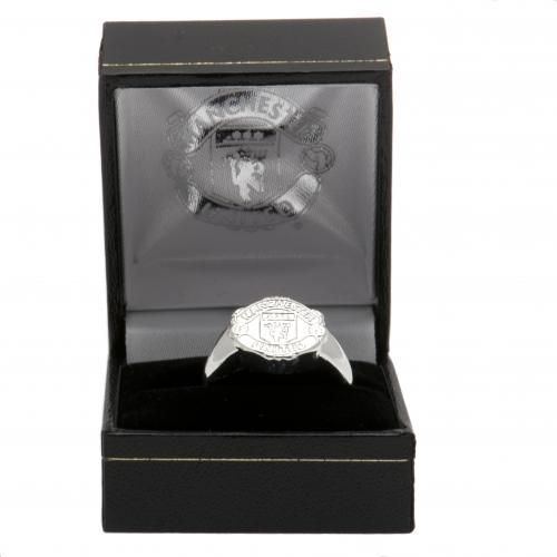 Кольцо Манчестер Юнайтед Silver Plated Crest Ring