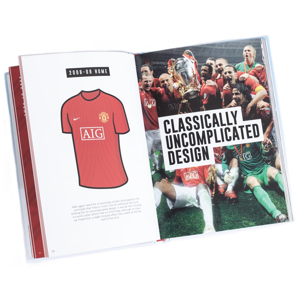  Manchester United Classic Kits Book