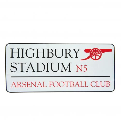 Табличка Арсенал Street Sign Highbury