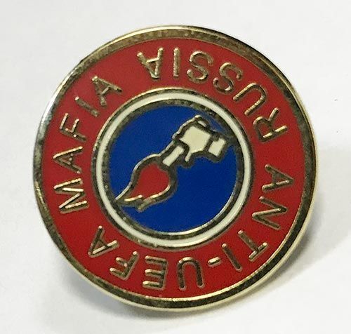 Значок ANTI-UEFA MAFIA