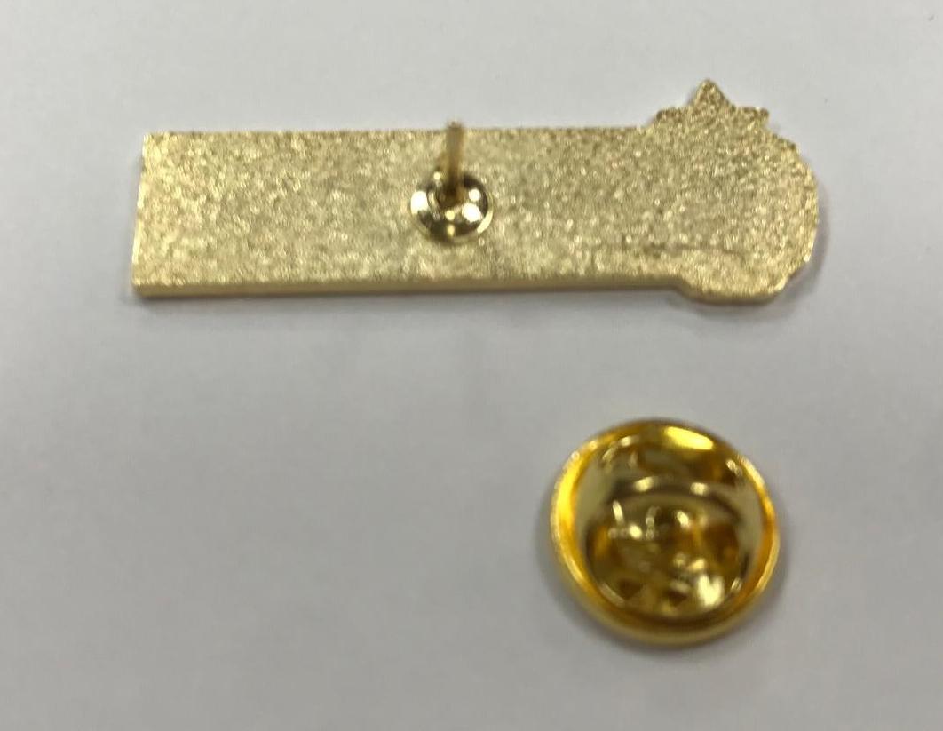 Значок ЦСКА "Этот вирус во мне" (зол.)