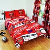 Постельное белье Арсенал 2 спальное Double Duvet Set Patch Постельное белье Арсенал 2 спальное Double Duvet Set Patch