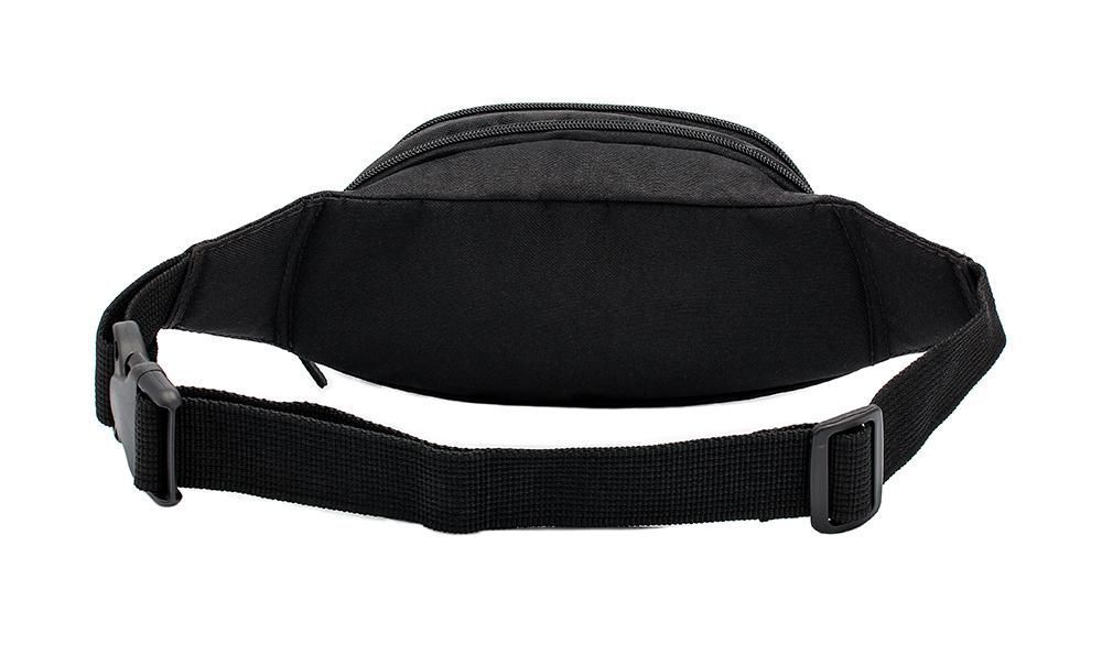 Сумка на пояс с эмблемой ПФК ЦСКА, цвет черный