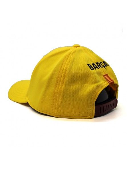 Бейсболка Барселона YELLOW AWAY, желтая