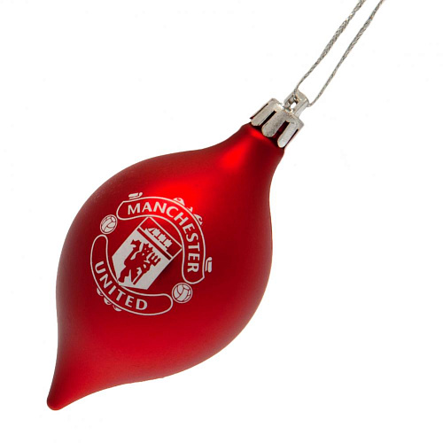 Елочные шары Манчестер Юнайтед 3pk Vintage Baubles
