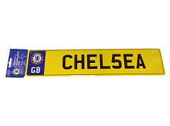 Табличка Chelsea F.C. Number Plate Sign