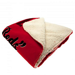 Плед Манчестер Юнайтед Sherpa Fleece Blanket
