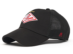 Бейсболка Спартак черная №7  L/XL120308
