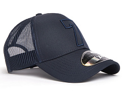 Бейсболка с номером 7, синяя летняя, 207442