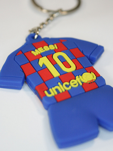 Брелок Барселона Лионель Месси ПВХ