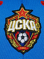 Бейсболка ЦСКА Эмблема, цвет синий камуфляж