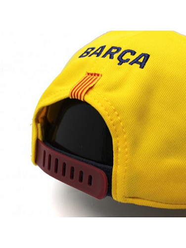 Детская бейсболка Барселона YELLOW AWAY, желтая
