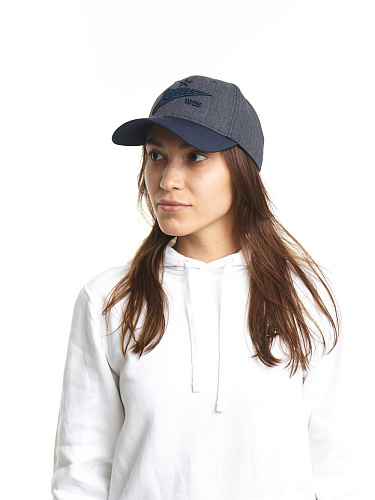 Бейсболка Зенит голубой/темно-синий 106005