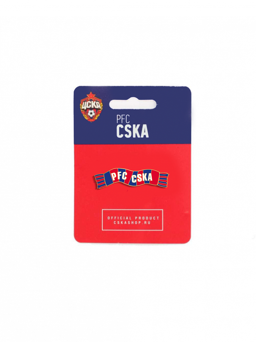 Значок PFC CSKA  шарф