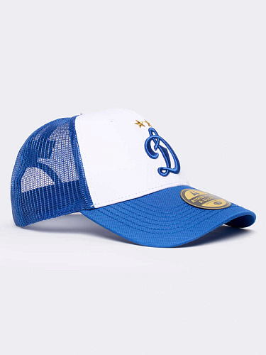 Бейсболка Динамо 60368 бело-синяя летняя