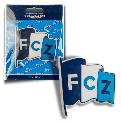 Магнит Зенит (флаг) 190255