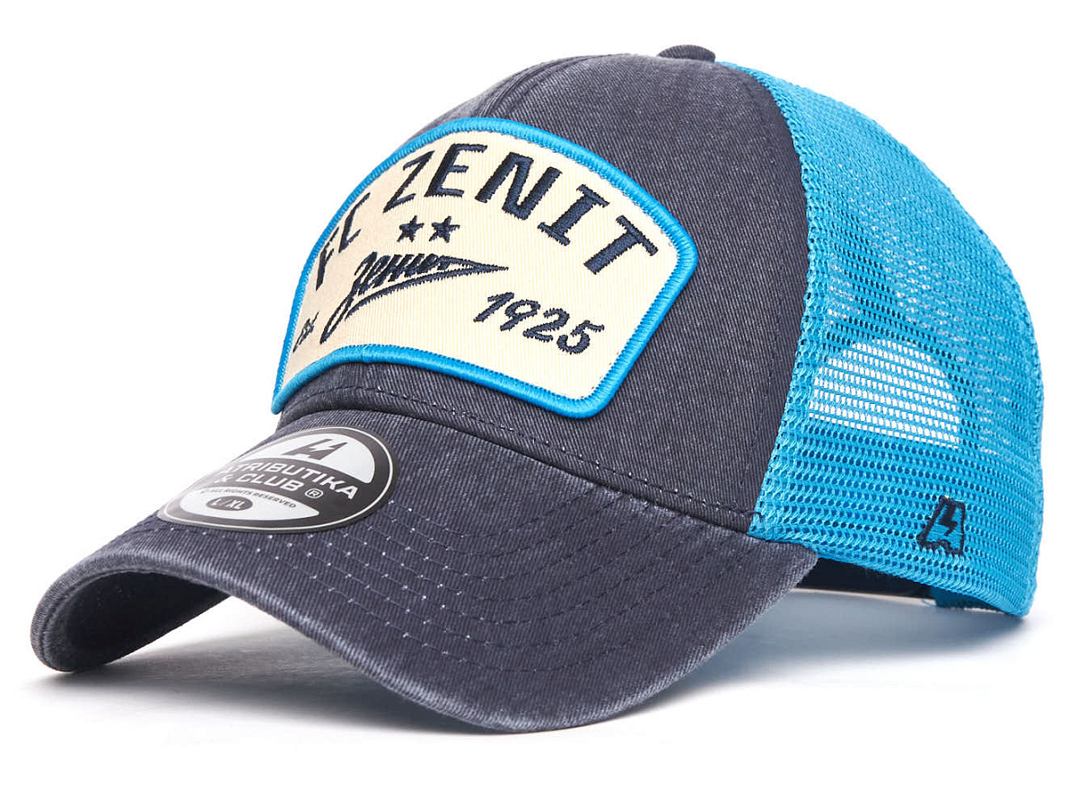 Бейсболка Зенит сине-бирюзовая 11278