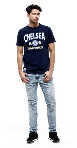 Футболка Челси синяя 08720