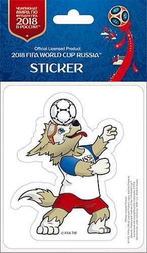 Наклейка бумажная фигурная 90 мм "Z1.Забивака"